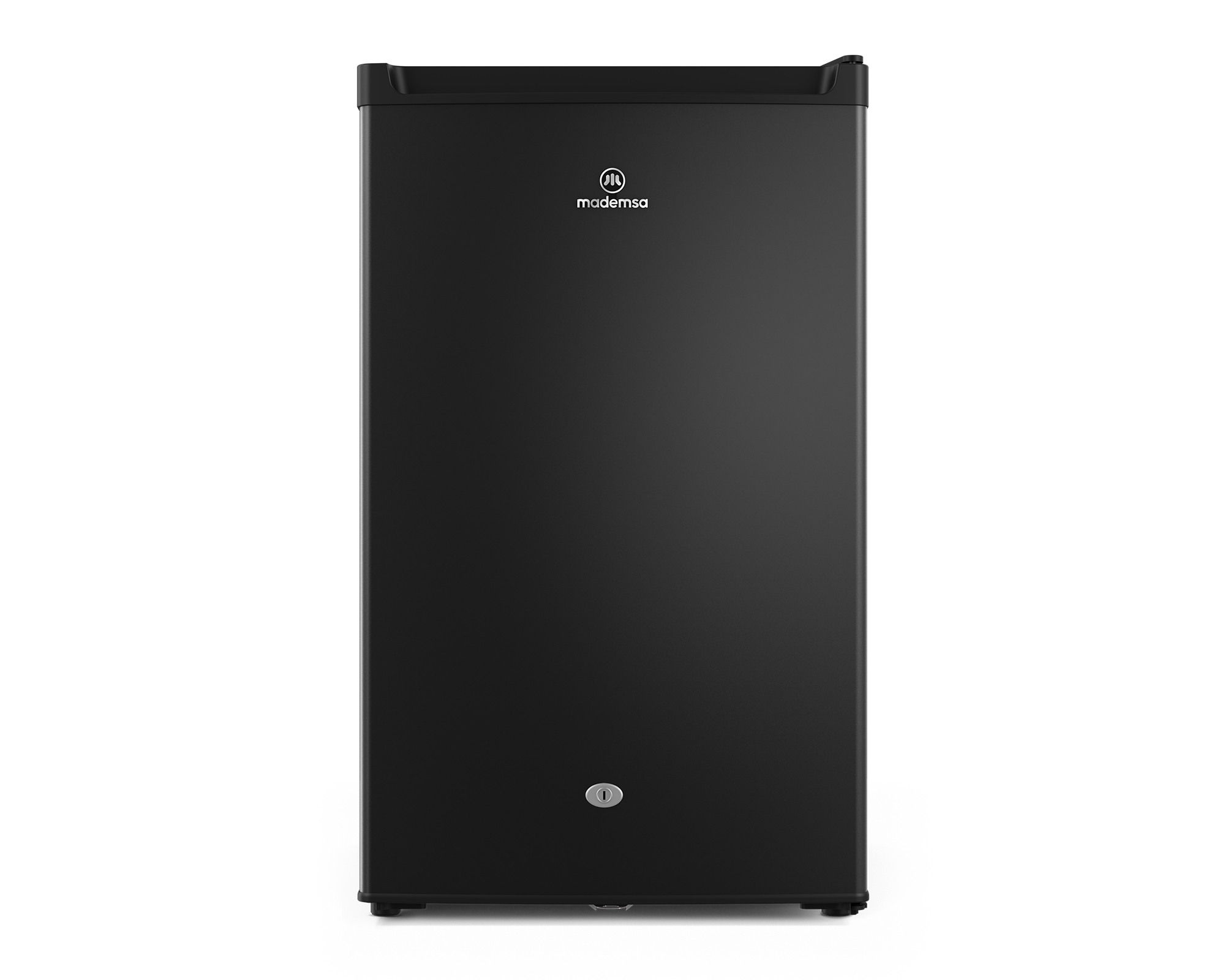 FRIGOBAR 120L FRIO DIRECTO CON LLAVE Y LUZ LED MMB120B NEGRO - 1