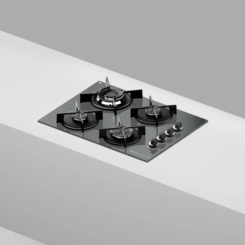 ENCIMERA A GAS 4 PLATOS HOME PRO COCCION KE4HP ESPEJADO - 10