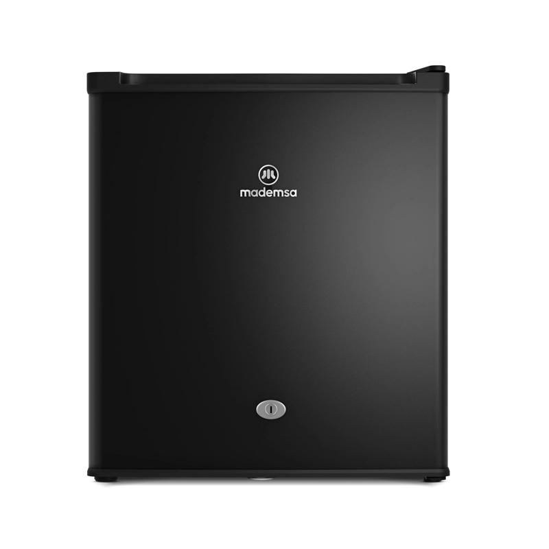 FRIGOBAR 50L FRIO DIRECTO CON LLAVE Y LUZ LED MMB50BLK NEGRO - 1