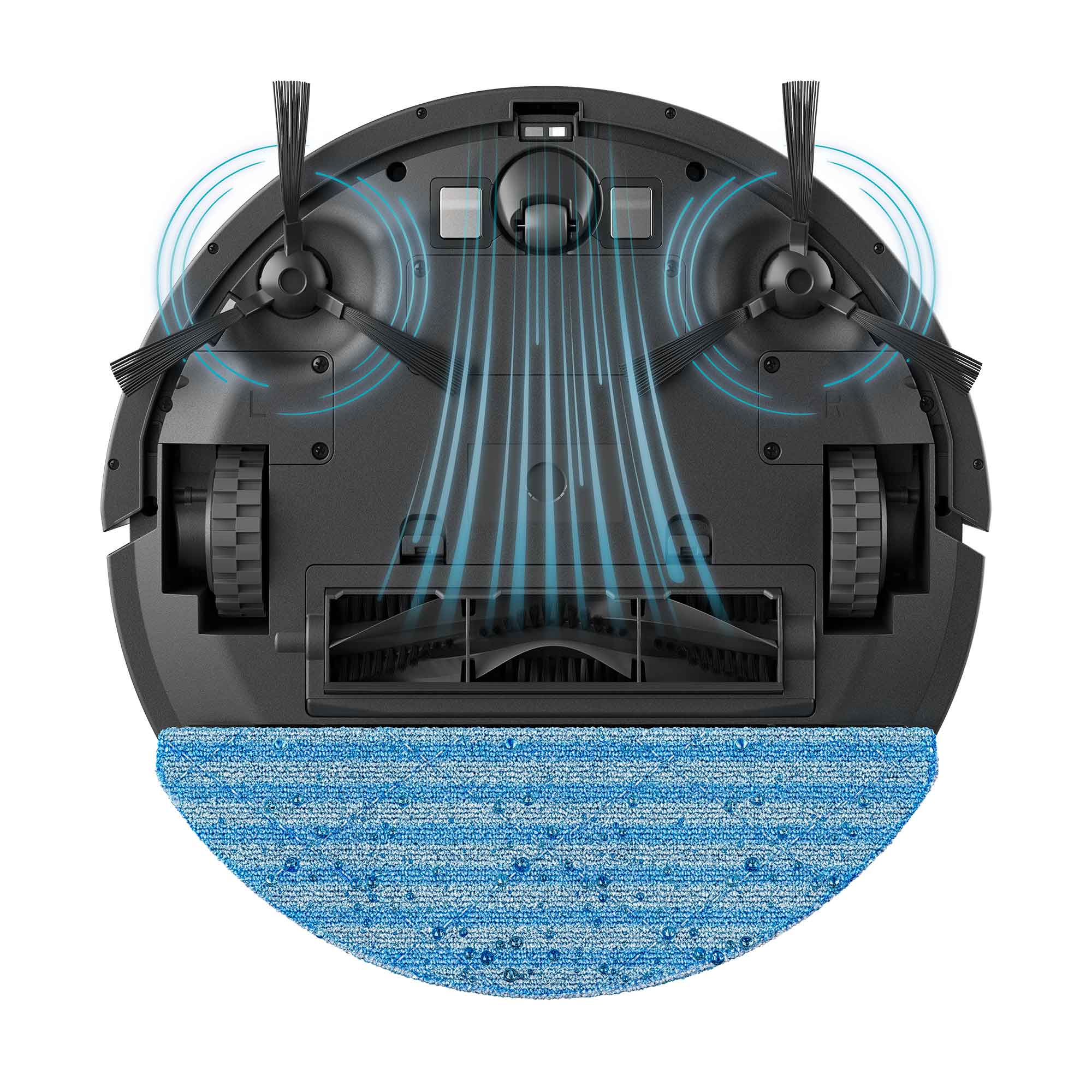 ASPIRADORA ROBOT 4 EN 1 WI-FI MAPEO INTELIGENTE ERB62 - 8