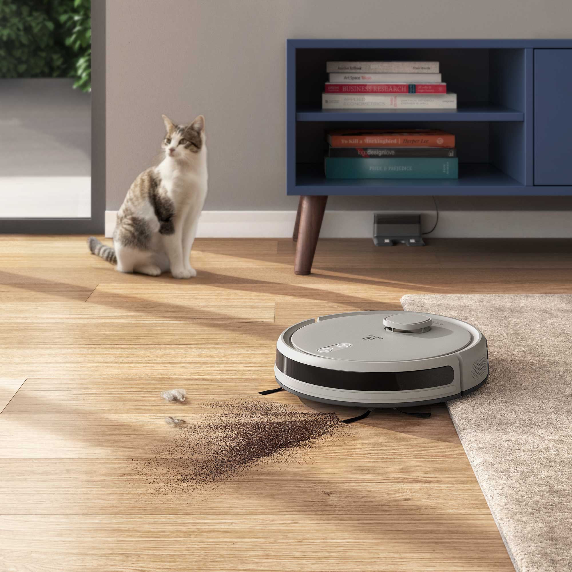 ASPIRADORA ROBOT 4 EN 1 WI-FI MAPEO INTELIGENTE ERB62 - 9