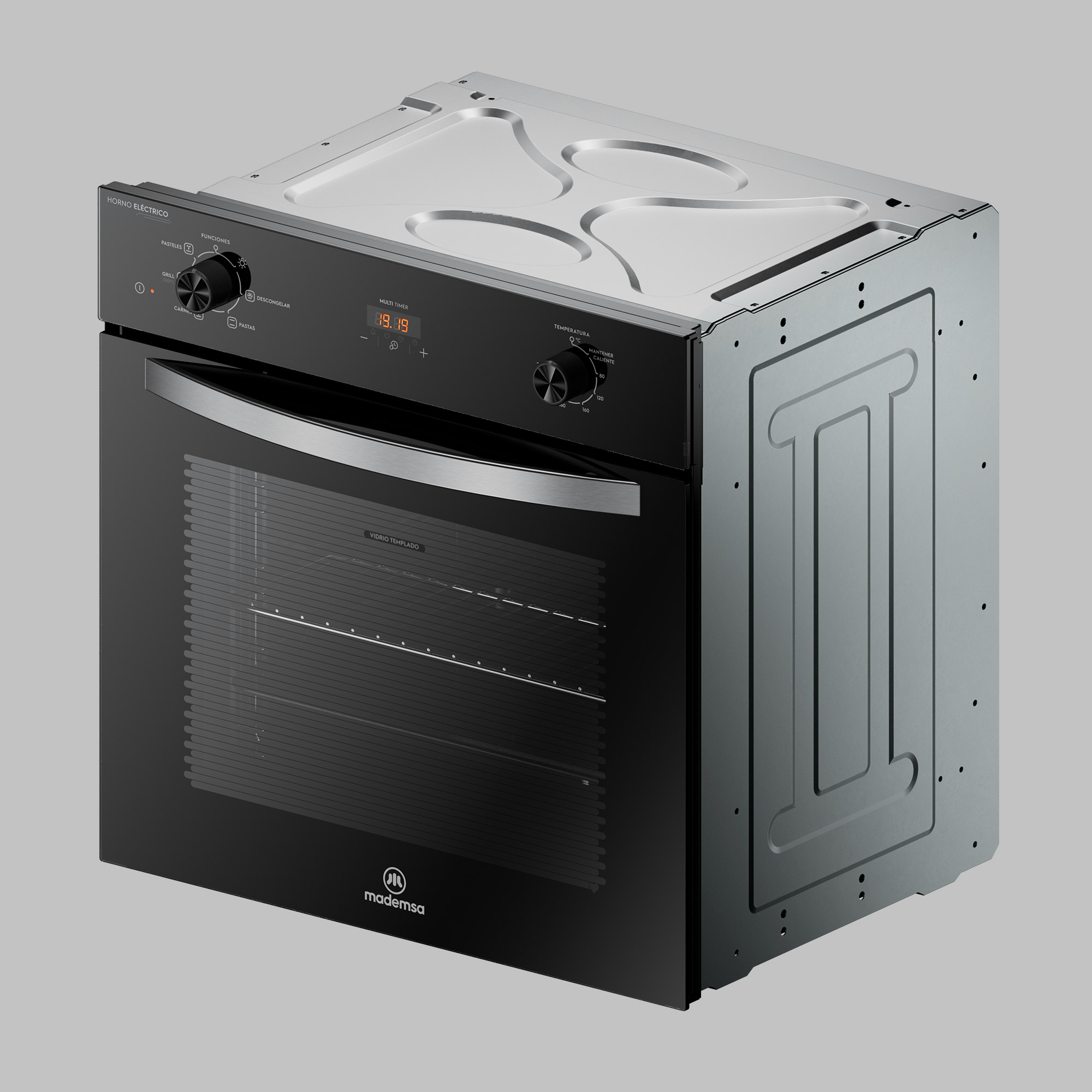 HORNO EMPOTRABLE ELE CTRICO 59L CONVECTOR Y TEMPORIZADOR OM6CB - 8
