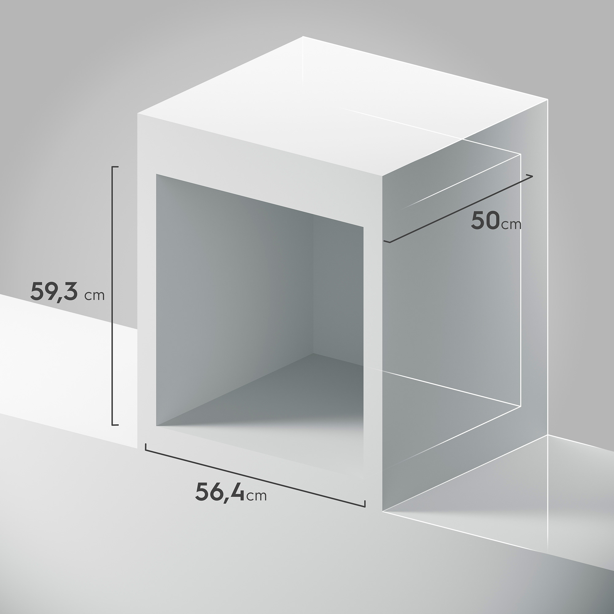 HORNO EMPOTRABLE ELE CTRICO 59L TEMPORIZADOR Y LIMPIA FACIL OM6TB - 9