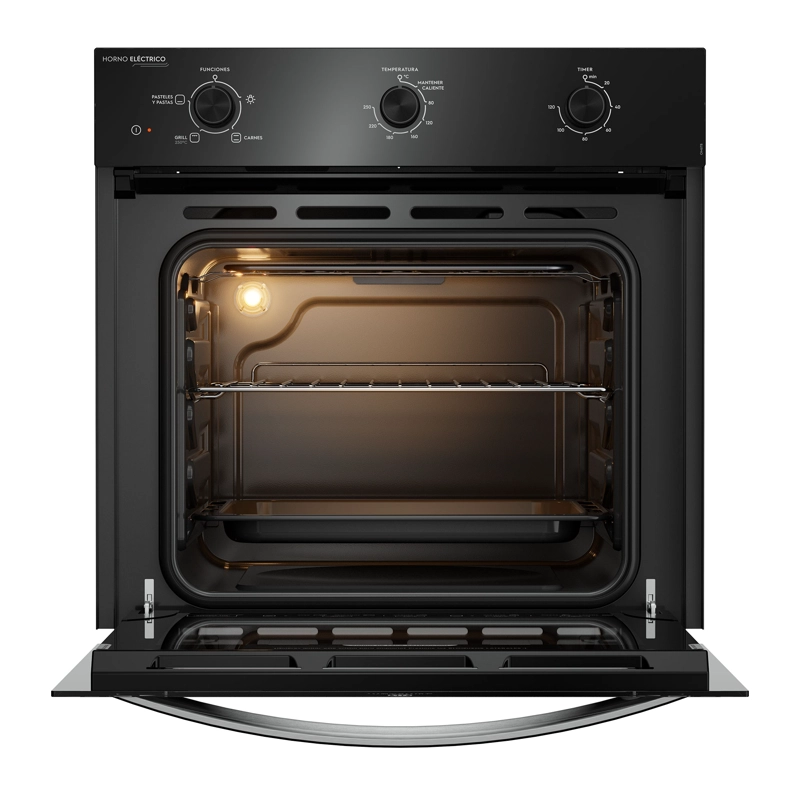 HORNO EMPOTRABLE ELE CTRICO 59L TEMPORIZADOR Y LIMPIA FACIL OM6TB - 11