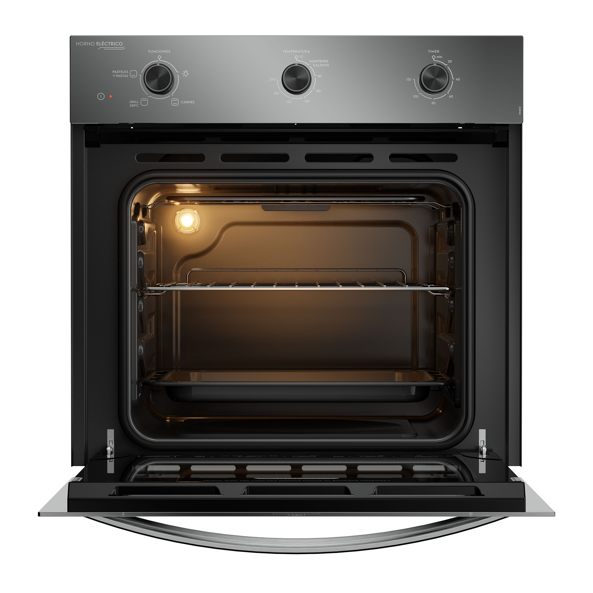 HORNO EMPOTRABLE ELE CTRICO 59L TEMPORIZADOR Y LIMPIA FACIL OM6TX - 11