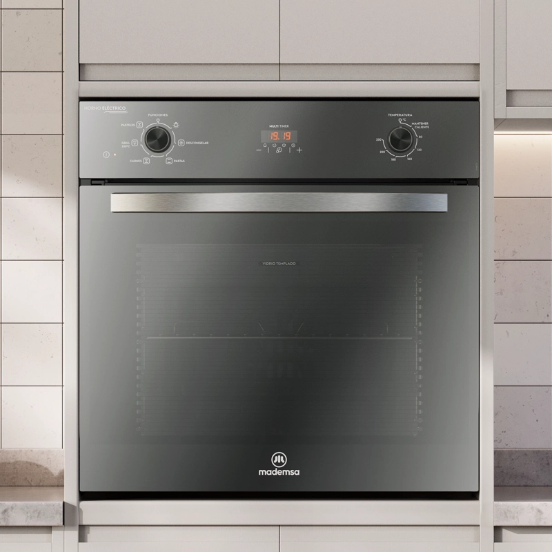 HORNO EMPOTRABLE ELE CTRICO 59L CONVECTOR Y TEMPORIZADOR OM6CX - 10