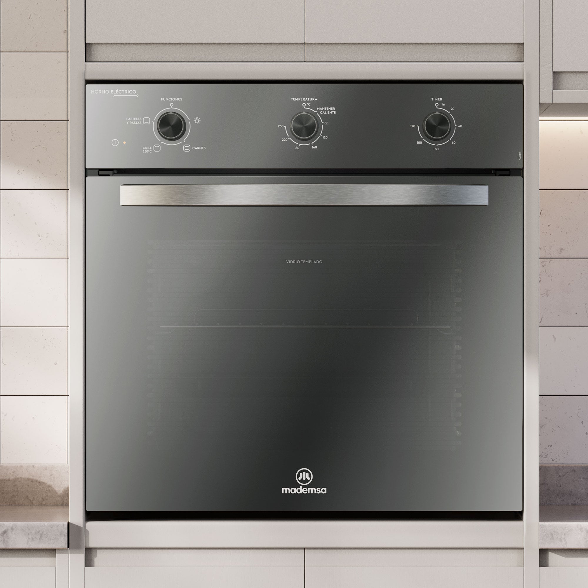 HORNO EMPOTRABLE ELE CTRICO 59L TEMPORIZADOR Y LIMPIA FACIL OM6TX - 2