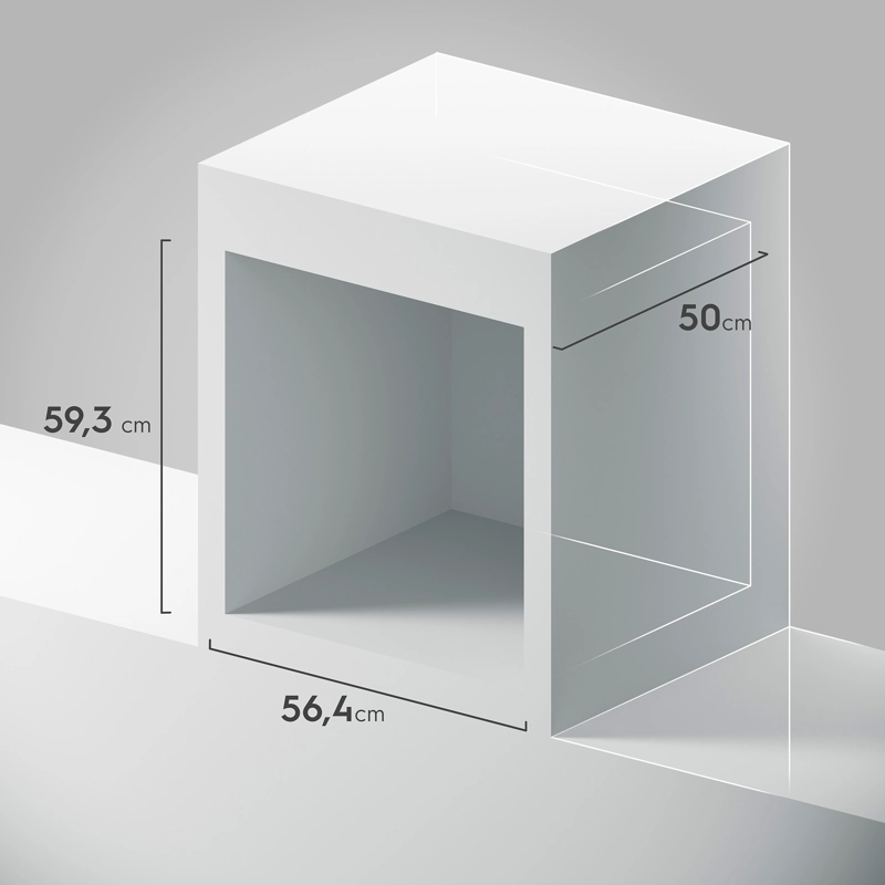 HORNO EMPOTRABLE ELE CTRICO 59L TEMPORIZADOR Y LIMPIA FACIL OM6TX - 9