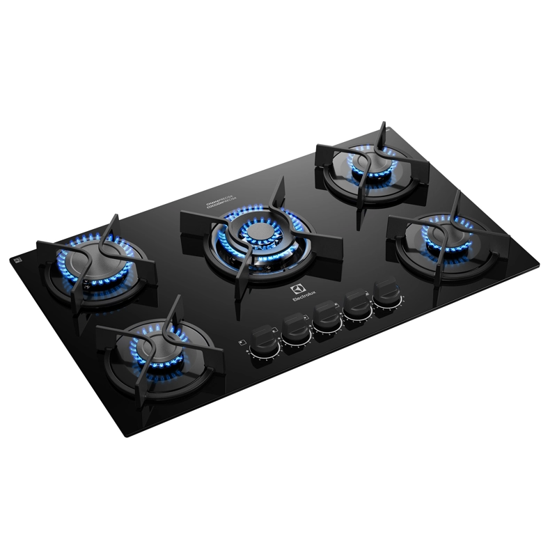 ENCIMERA A GAS 5 PLATOS EXPERIENCE MULTI LLAMA KE5GC - 6