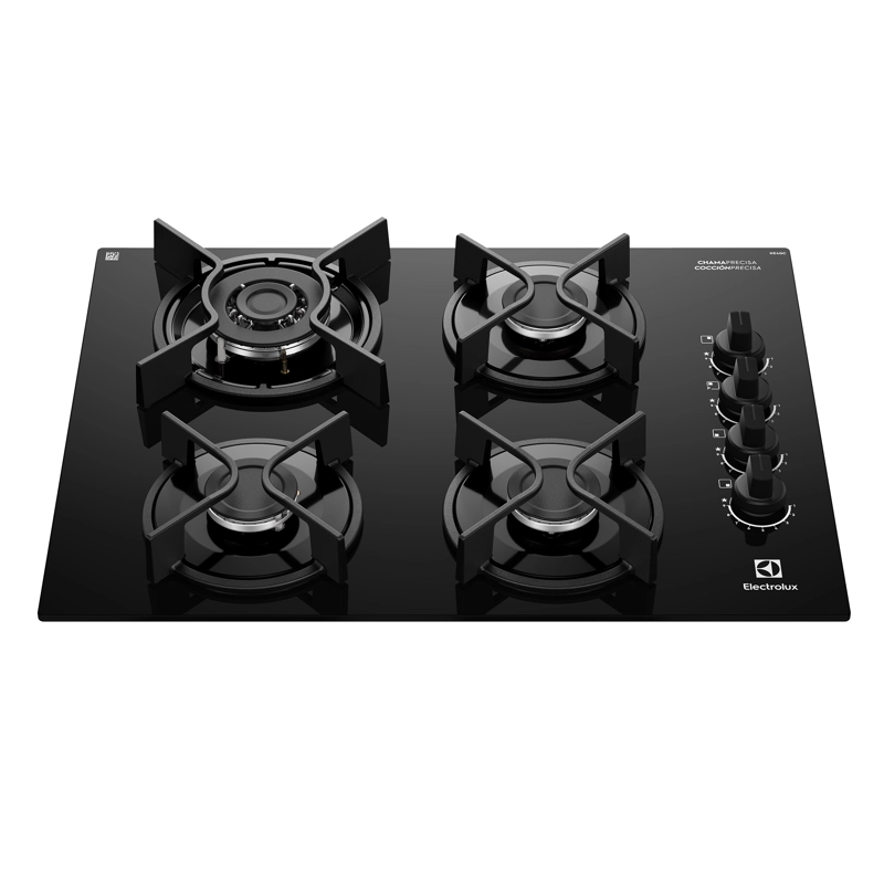 ENCIMERA A GAS 4 PLATOS EXPERIENCE TRIPLE LLAMA KE4GC - 1