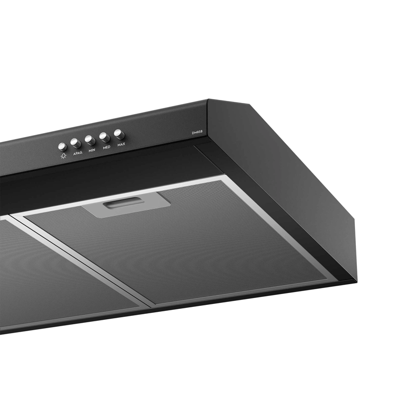 CAMPANA DE COCINA EXTRACTORA 80CM GRAN PODER SUCCION DM8SB - 6
