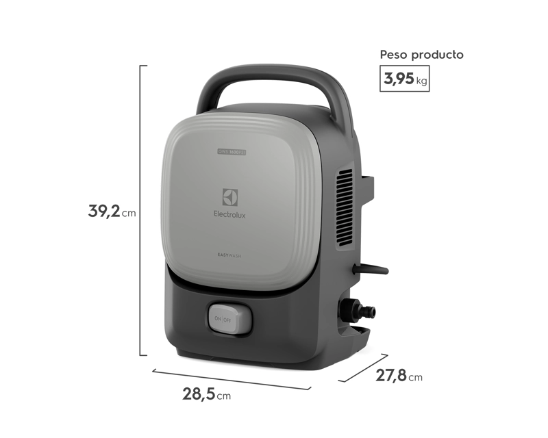 HIDROLAVADORA ELECTROLUX 1400W EFFICIENT EASYWASH QWS1600 - 3