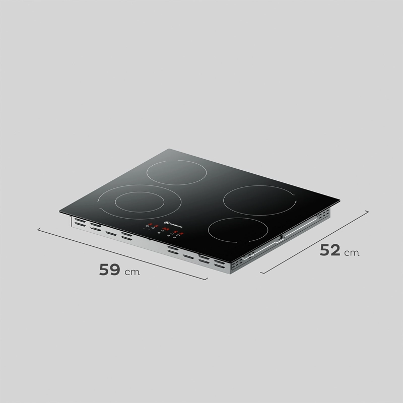 ENCIMERA ELE CTRICA 4 PLATOS MADEMSA VITROCERAMICA VM4TR - 5
