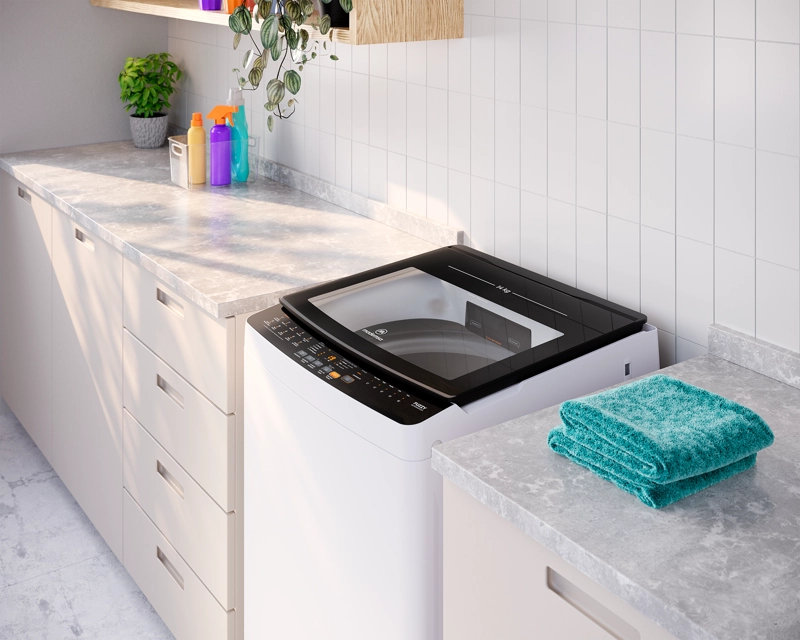 LAVADORA AUTOMATICA 14KG CARGA SUPERIOR MDWMT14W BLANCA - 2