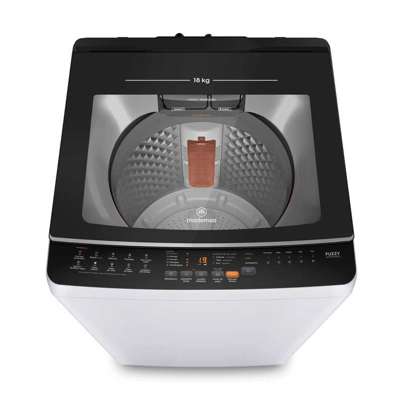 LAVADORA AUTOMATICA 18KG CARGA SUPERIOR MDWMT18W BLANCA - 9