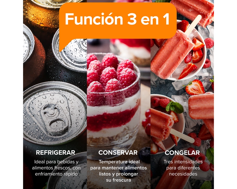 CONGELADOR FREEZER HORIZONTAL DUAL 98L INVERTER FRIO DIRECTO M100DI - 10