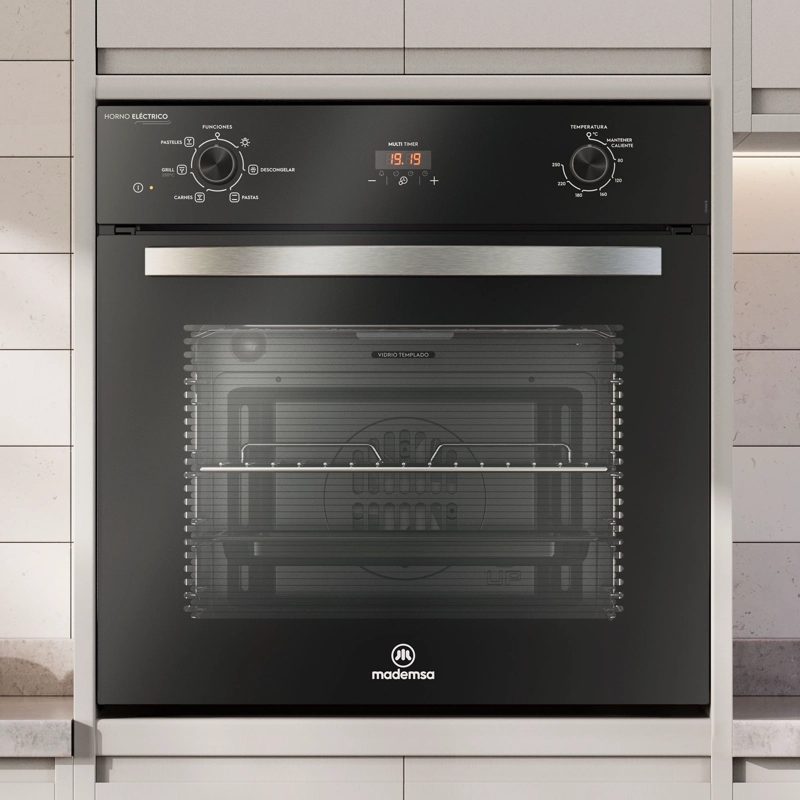 HORNO EMPOTRABLE ELE CTRICO 59L CONVECTOR Y TEMPORIZADOR OM6CB - 10