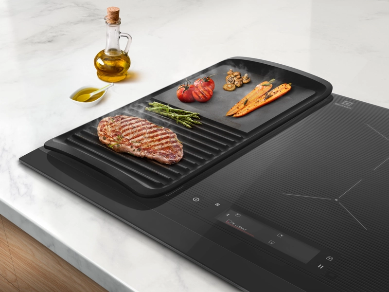 PLANCHA CHURRASQUERA GRILL HIERRO FUNDIDO ELECTROLUX - 4