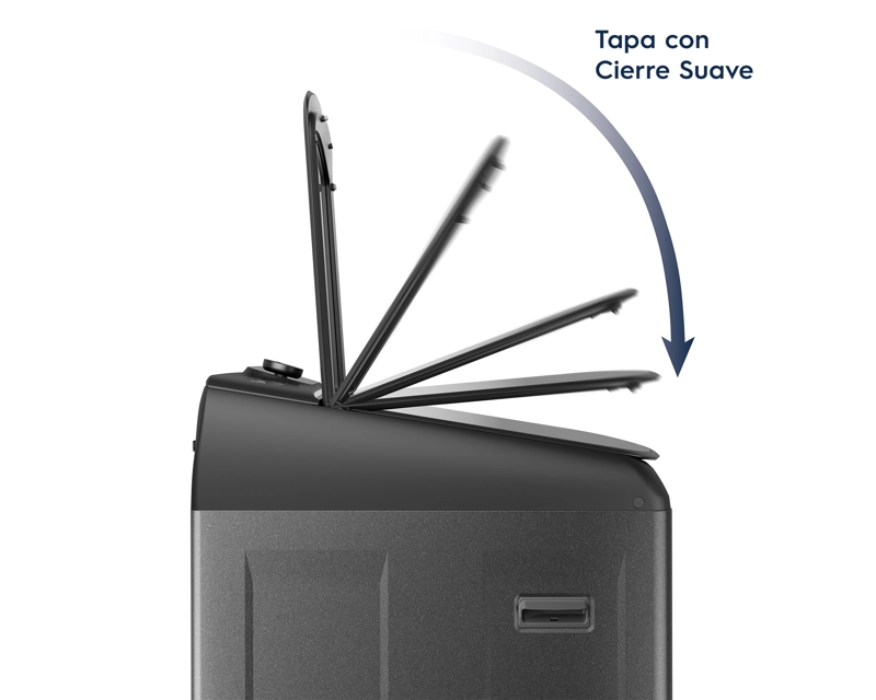 LAVADORA AUTOMATICA 18KG CARGA SUPERIOR INVERTER EMTL18IO ONIX - 6