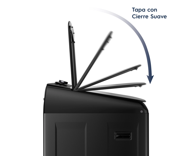 LAVADORA AUTOMATICA 13KG CARGA SUPERIOR INVERTER EMTL13IB NEGRA - 5