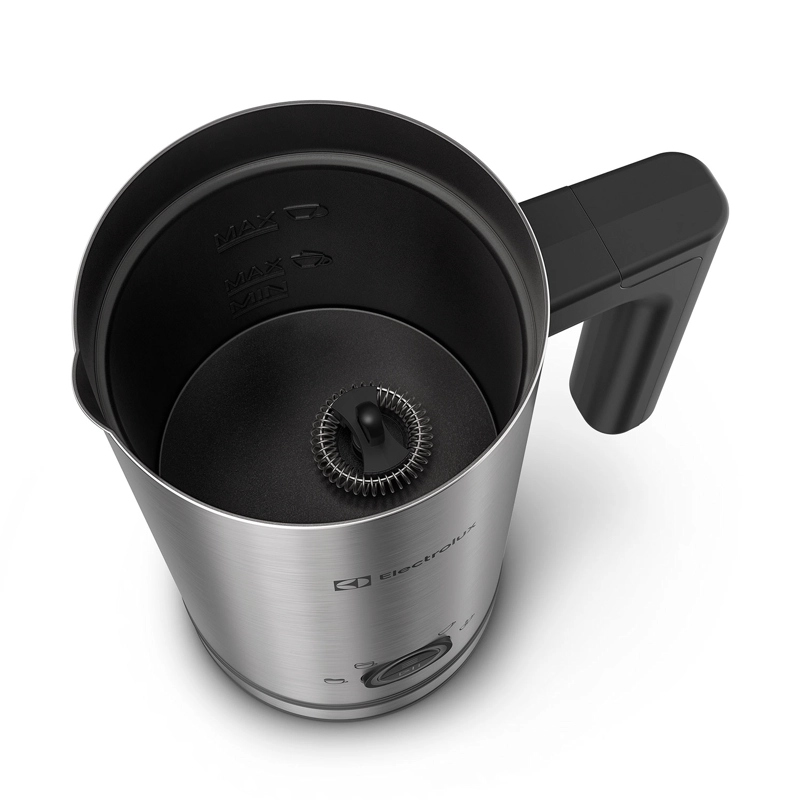 ESPUMADOR DE LECHE ELECTROLUX 300ML 460W EMF10 ACERO INOXIDABLE - 4