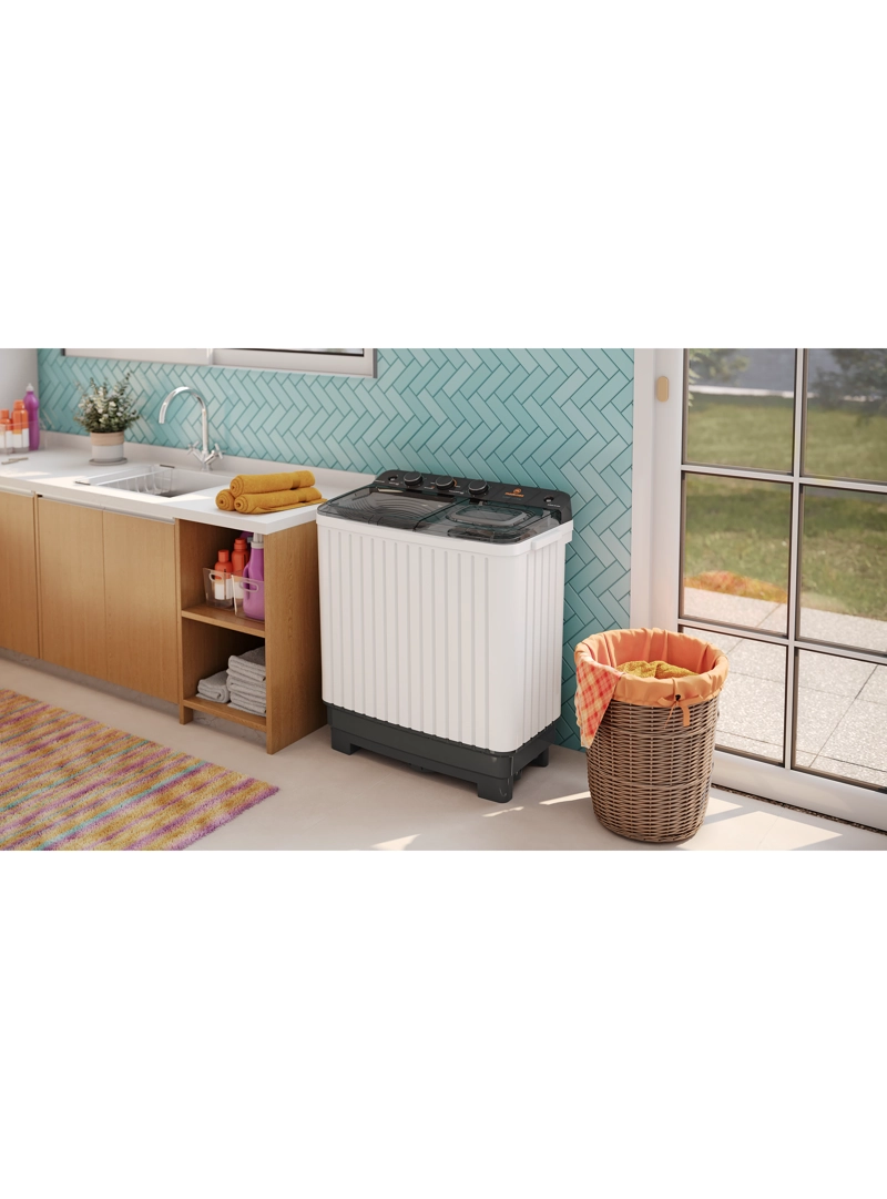 LAVADORA SEMI AUTOMATICA MADEMSA 6KG CARGA SUPERIOR MWMSAT6W - 7