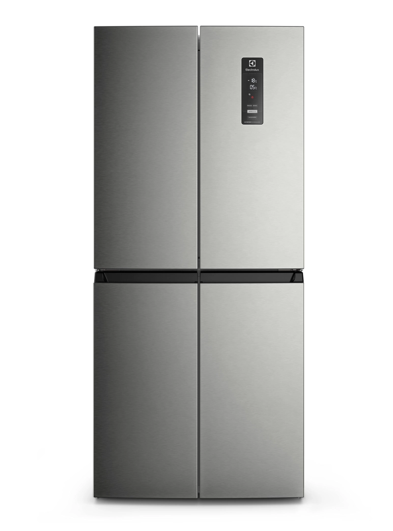ELECTROLUX REFRIGERADOR 420L NO FROST MULTIDOOR INVERTER DQ79SU INOX