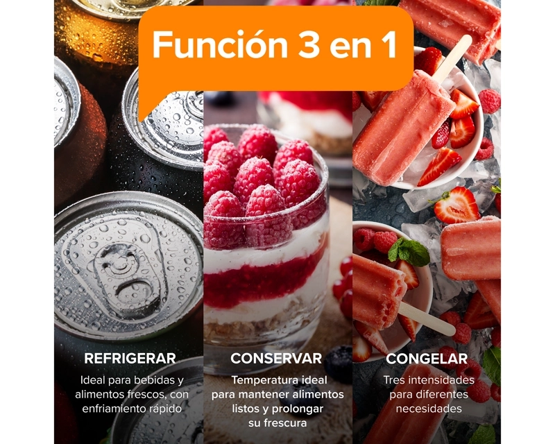 CONGELADOR FREEZER HORIZONTAL DUAL 98L INVERTER FRIO DIRECTO M100DI - 7