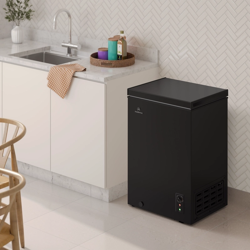 CONGELADOR FREEZER HORIZONTAL DUAL 97L FRIO DIRECTO H100B NEGRO - 10