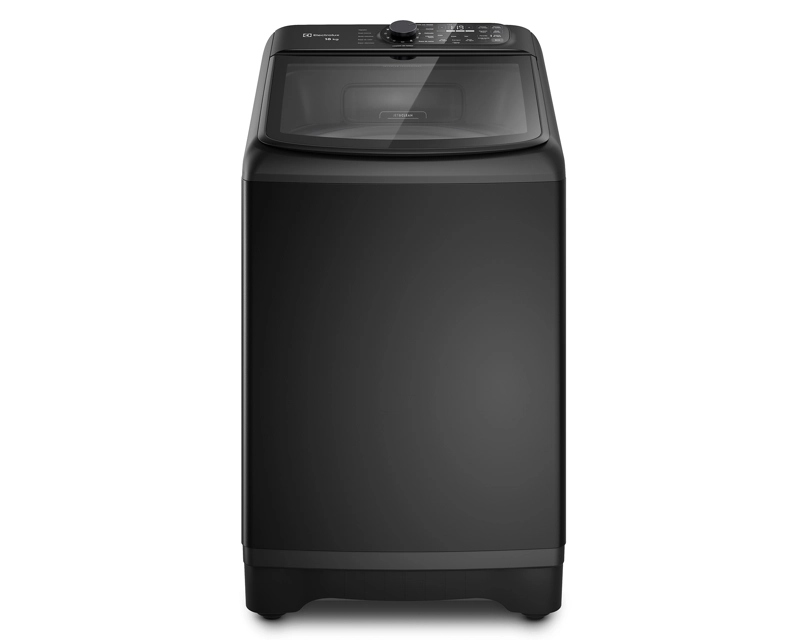 LAVADORA AUTOMATICA 18KG CARGA SUPERIOR INVERTER EMTL18IB NEGRA - 1