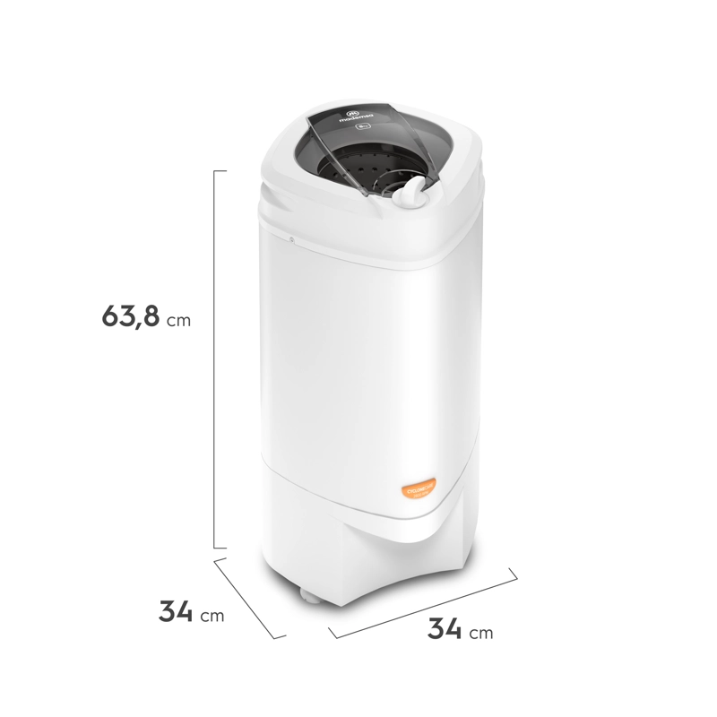 CENTRIFUGA MADEMSA 5KG BOQUILLA ANTIDERRAME PRIMMA 5N BLANCA - 2