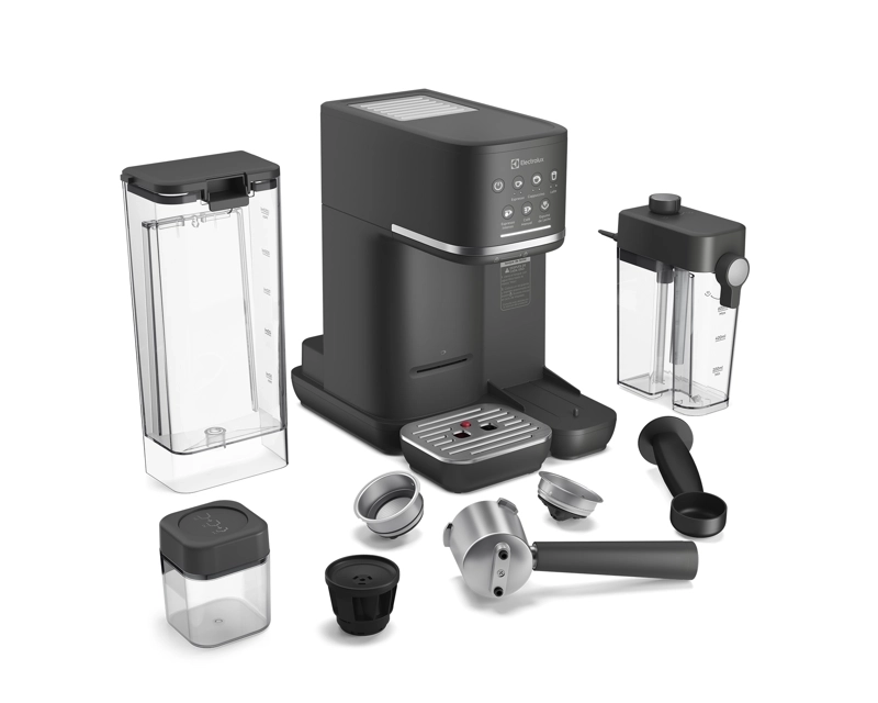 CAFETERA ESPRESSO 1,25L DIGITAL CAPSULA Y MOLIDO 1350W ECM70 - 5