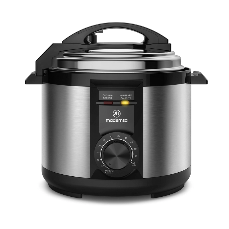 OLLA ELE CTRICA MULTICOCCION MADEMSA 5L TEMPORIZADOR MPC10 - 1