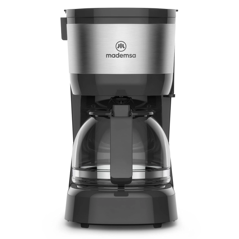 CAFETERA ELE CTRICA MADEMSA 0,6L JARRA DE VIDRIO 600W MCM10 - 1