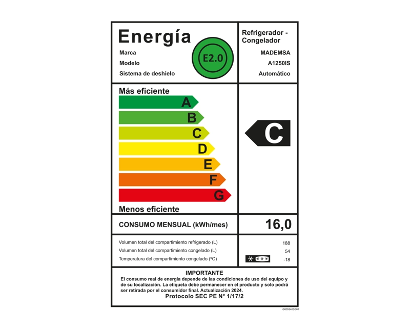 REFRIGERADOR 242L NO FROST TOP FREEZER INVERTER ALTUS 1250IS - 9