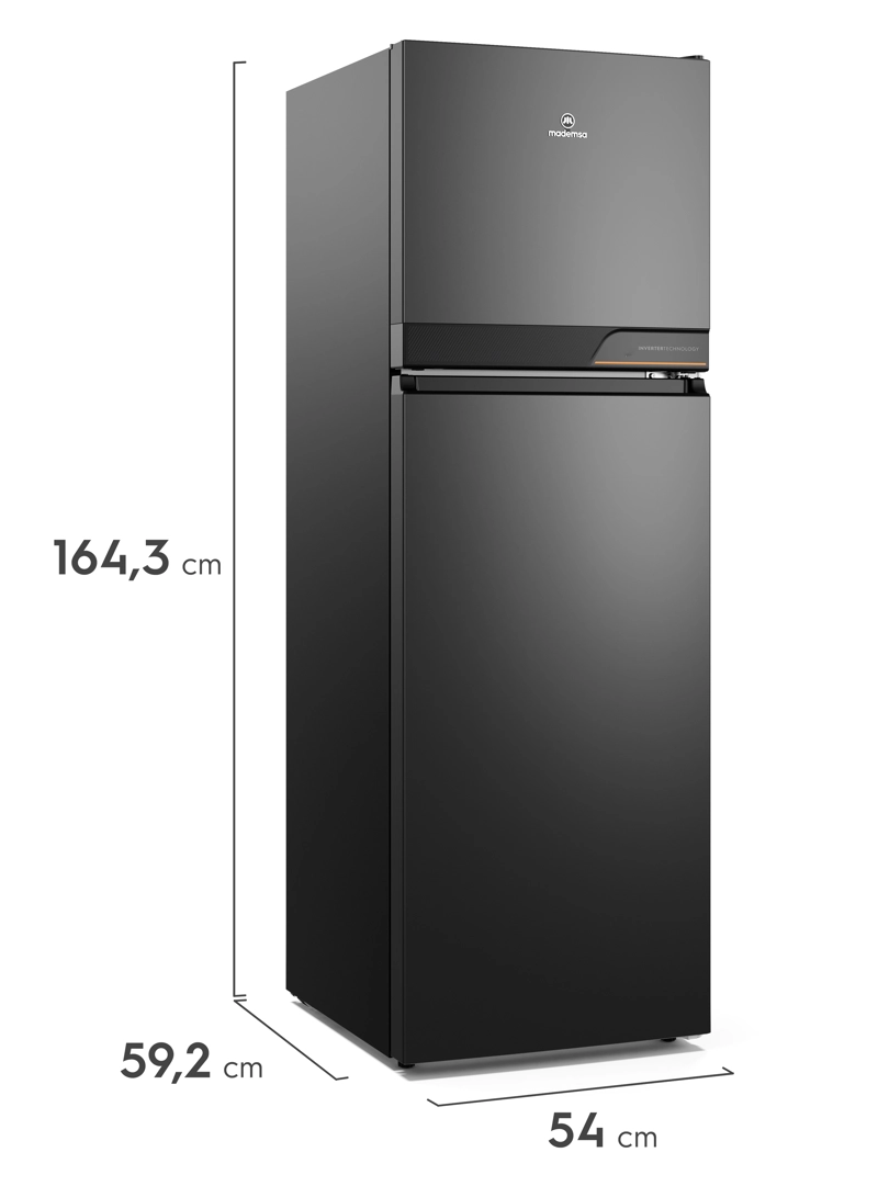 REFRIGERADOR 242L NO FROST TOP FREEZER INVERTER ALTUS 1250IN - 2