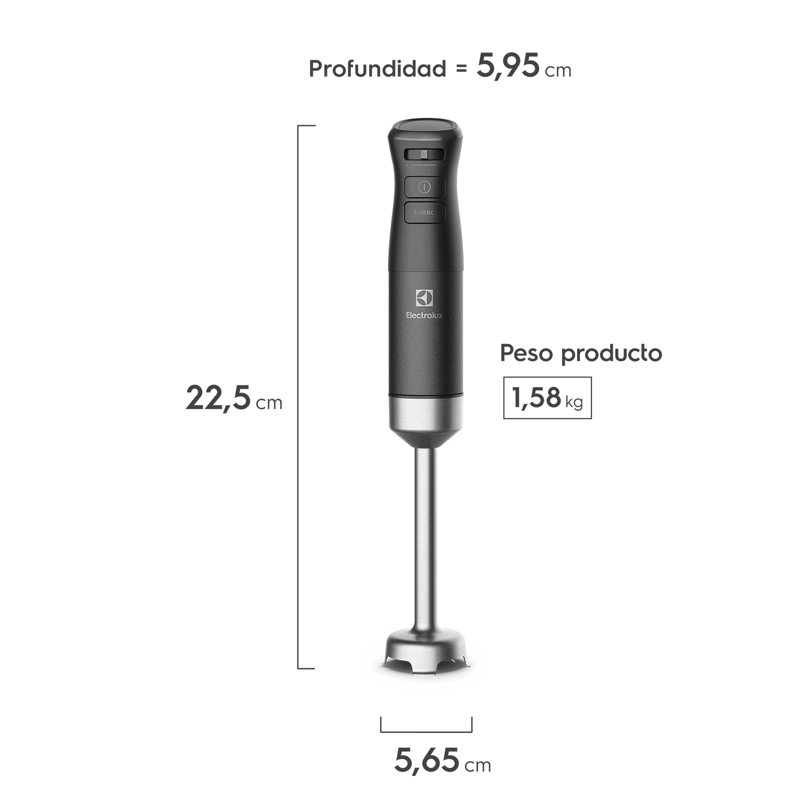 MINIPIMER 3 EN 1 ELECTROLUX 700W IBP70 GRIS - 2