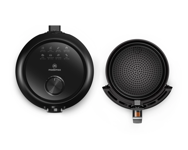 FREIDORA DE AIRE MADEMSA 4,6 L CON TEMPORIZADOR 1400W MAF15 - 5