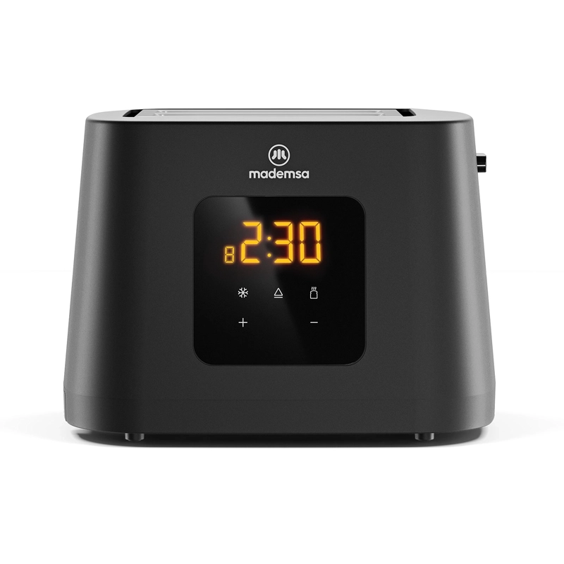 TOSTADOR ELE CTRICO 2 REBANADAS 8 NIVELES DE TOSTADO 860W MTS60 - 1