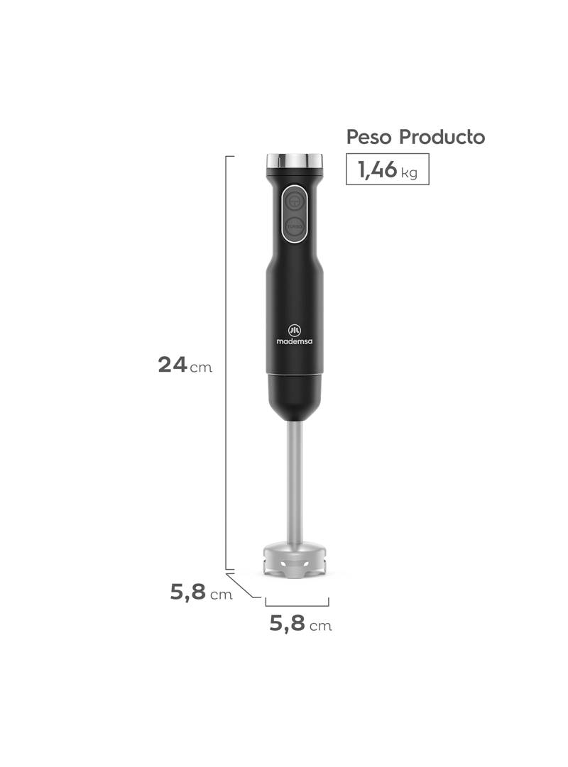 MINIPIMER 3 EN 1 PANEL DIGITAL 7 VELOCIDADES 400W MIB60 - 2