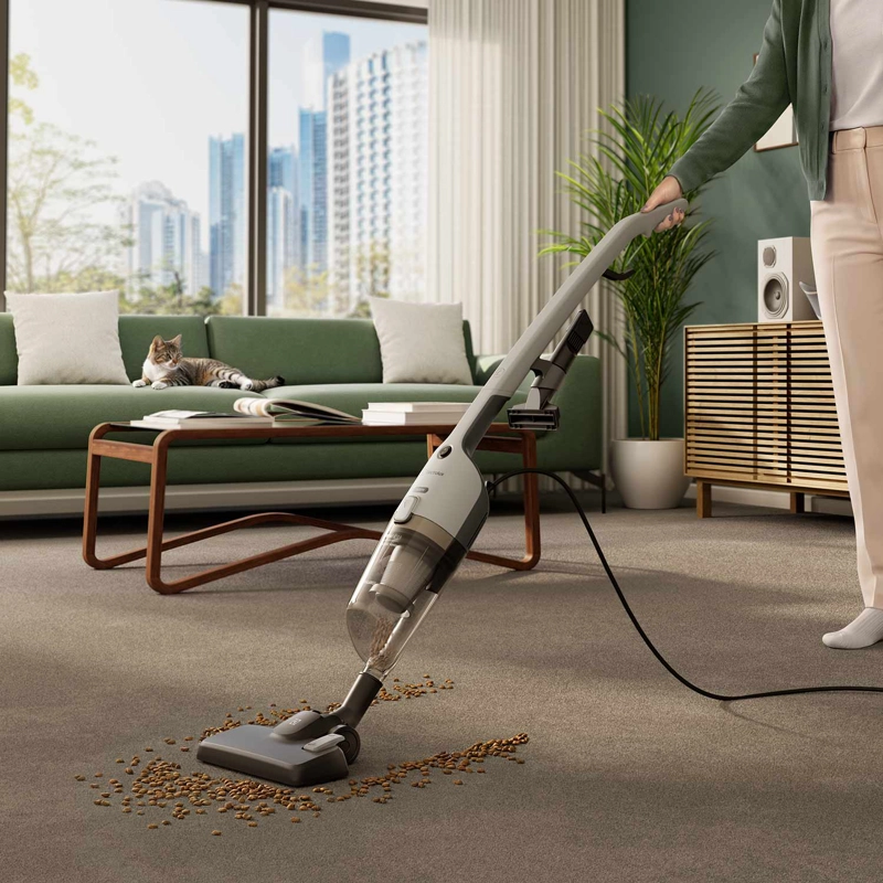 ASPIRADORA VERTICAL CON CABLE ELECTROLUX 1600W 2 EN 1 CON FILTRO HEPA STK24 - 13