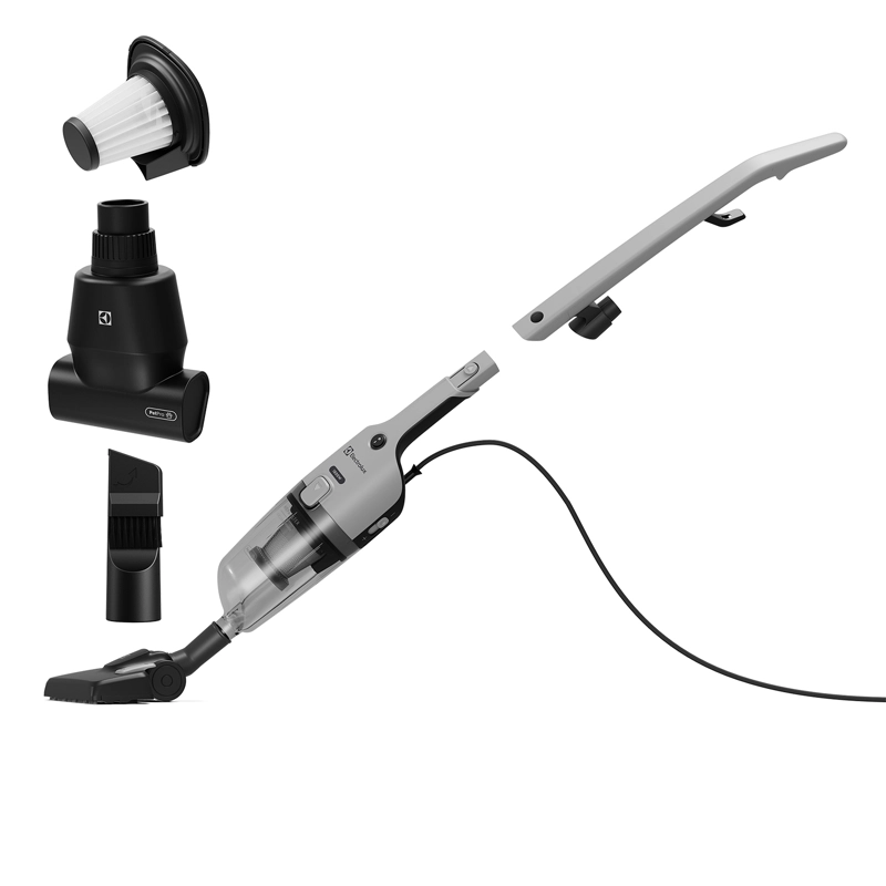 ASPIRADORA VERTICAL CON CABLE ELECTROLUX 1800W 2 EN 1 CON FILTRO HEPA STK26 - 5