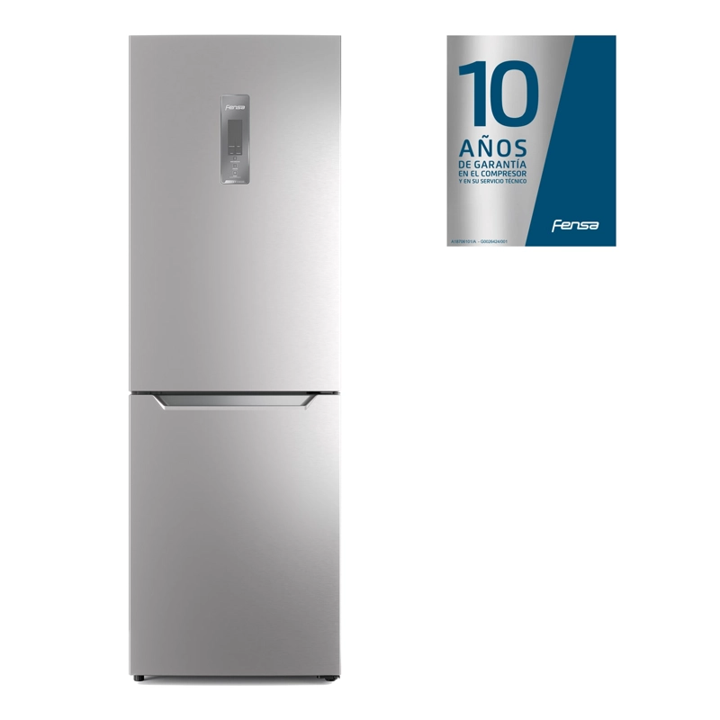 REFRIGERADOR FENSA 323L NO FROST BOTTOM FREEZER DB60S INOX - 3