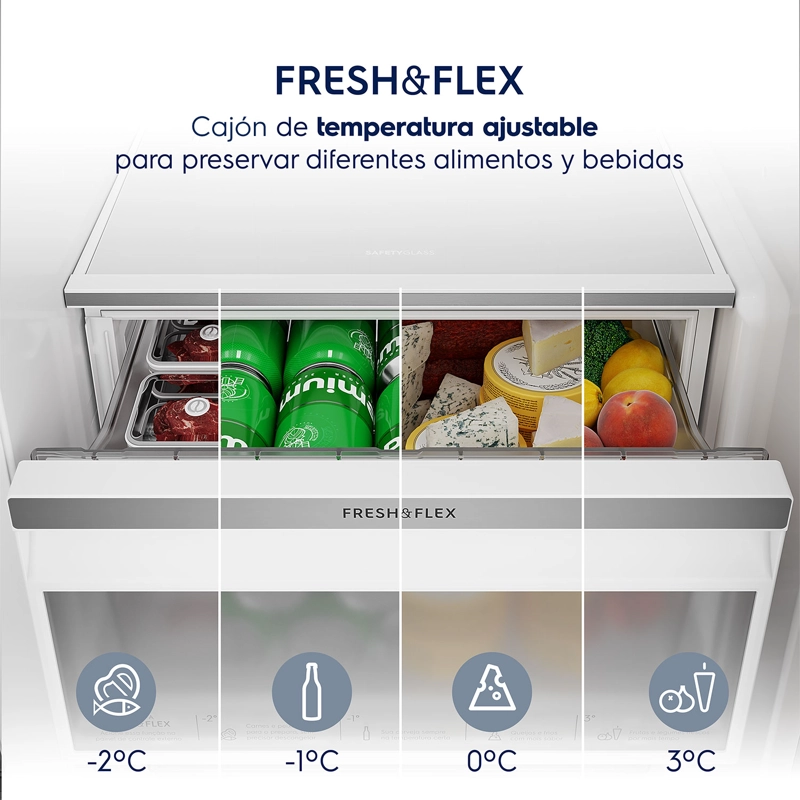 REFRIGERADOR 624L NO FROST SIDE BY SIDE INVERTER ES60S INOX - 10