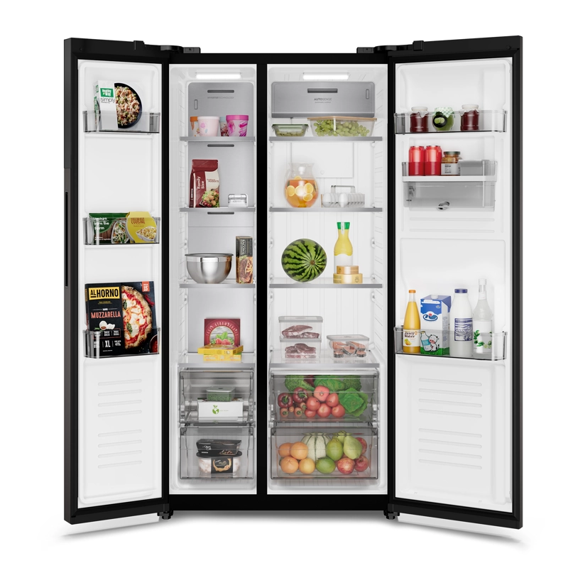 REFRIGERADOR 522L NO FROST SIDE BY SIDE INVERTER ES50WB BLACK - 5