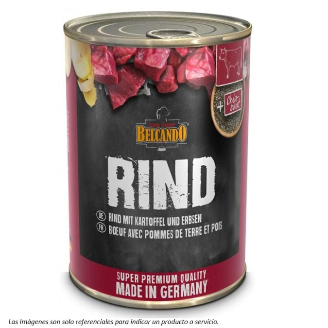 BELCANDO LATA RIND TERNERA CON PATATA Y GUISANTES 400G - 1