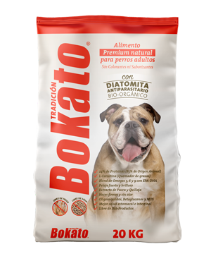 ALIMENTO SECO PERROS ADULTO BOKATO 20 KG TRADICIÓN - 1