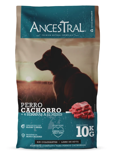 ANCESTRAL PERRO CACHORRO 10KG - 1