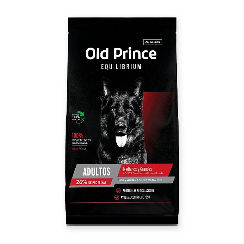 OLD PRINCE SUPER PREMIUM ADULTO 15 KG - 1