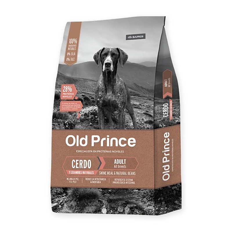 OLD PRINCE CERDO Y LEGUMBRES ADULTO 15 KG - 1